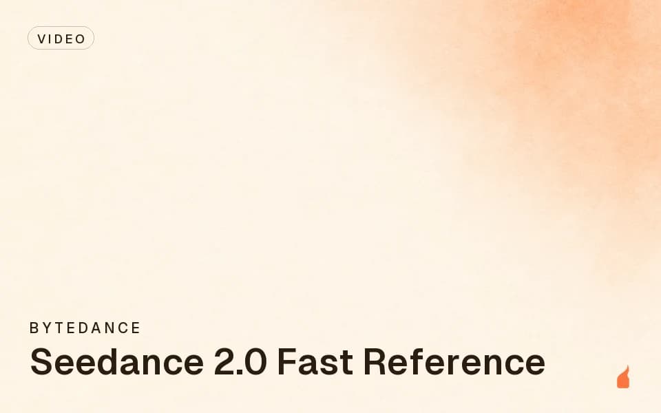 Seedance 2.0 Fast Reference on Morphed