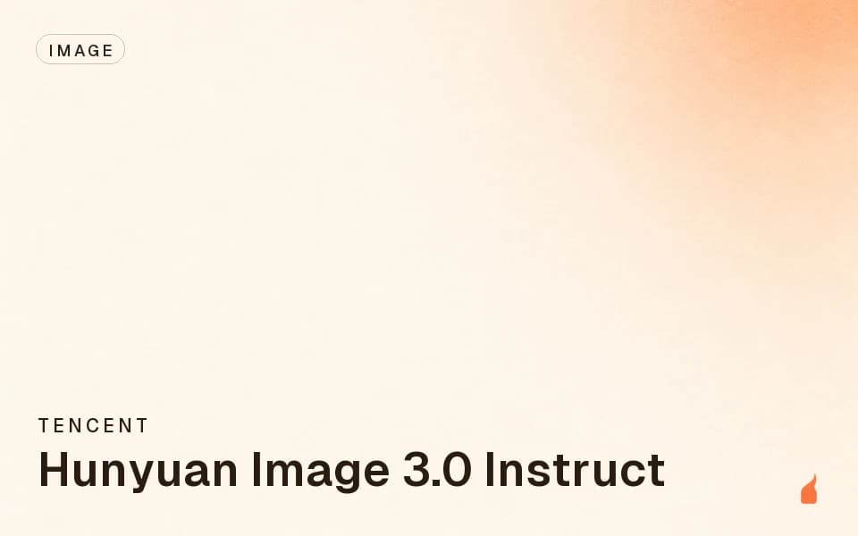Hunyuan Image 3.0 Instruct — Tencent image model on Morphed