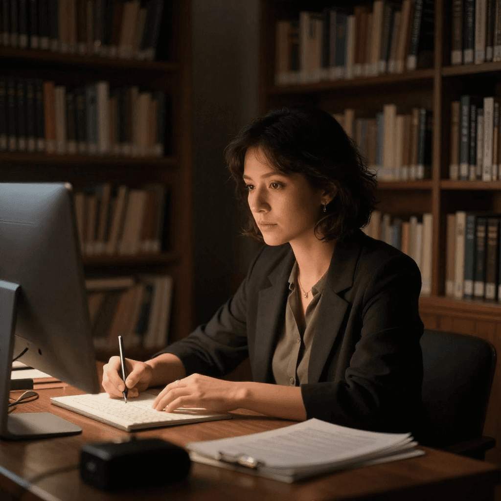 Vibrant fashion editorial with model in flowing silk dress