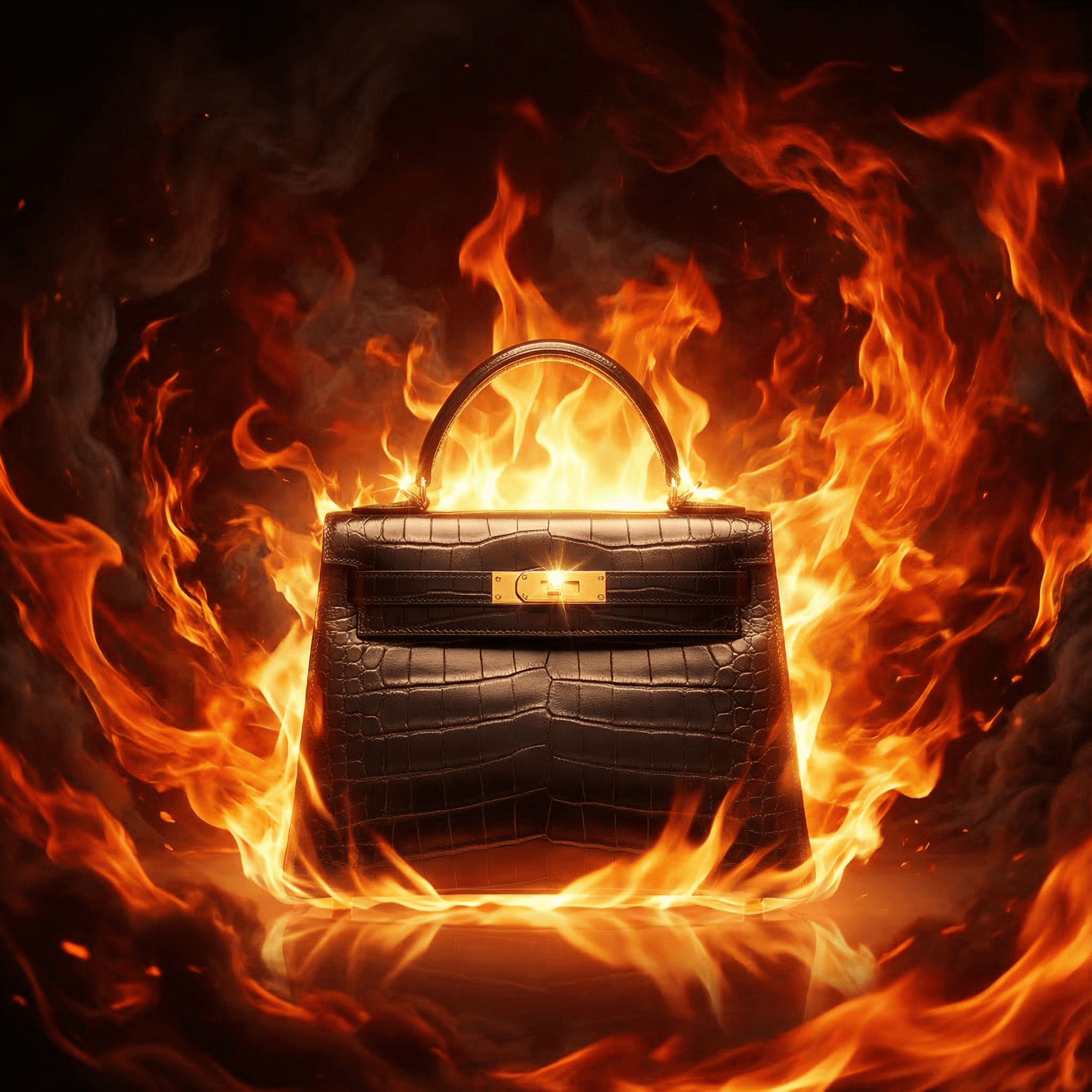 AI Product Firestorm CGI Generator