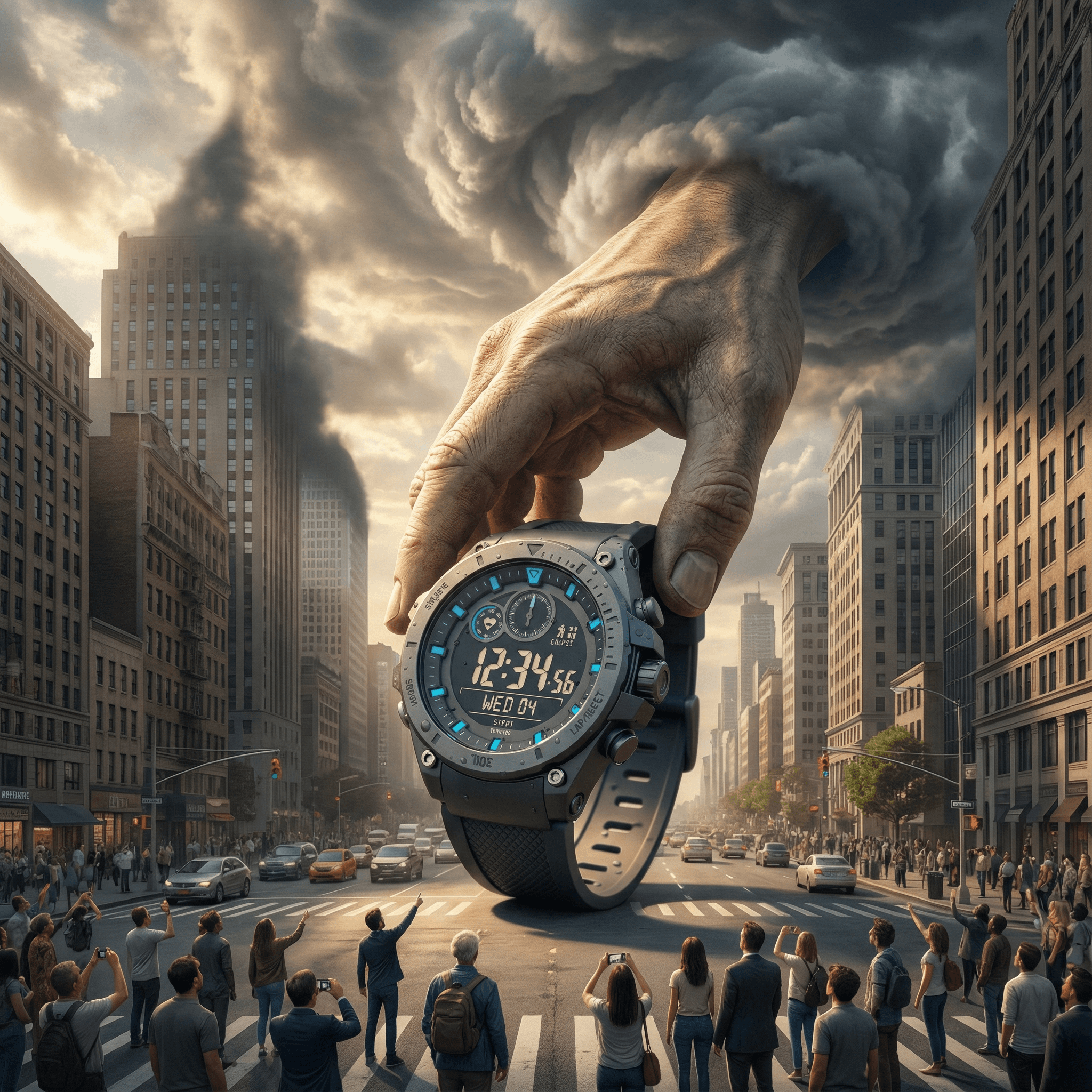 AI Product Giant Hand CGI Generator