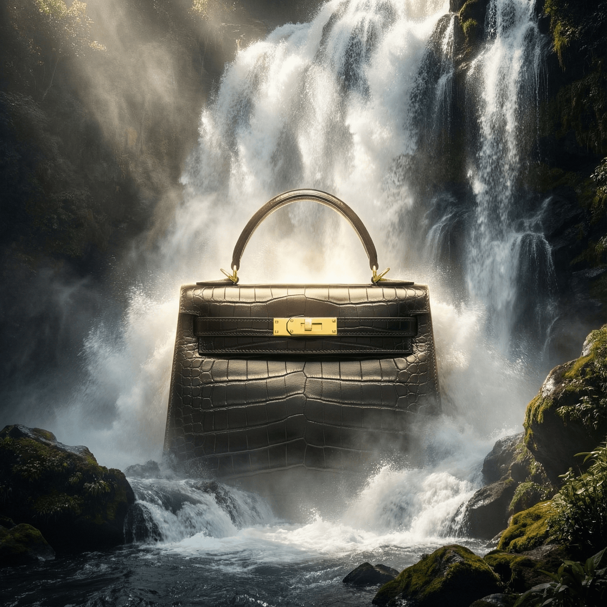 AI Product Waterfall CGI Generator