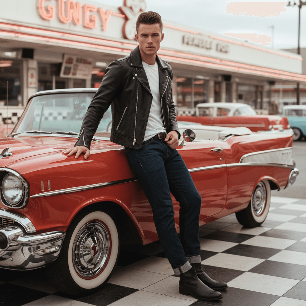1950s Rockabilly - Male Model 2