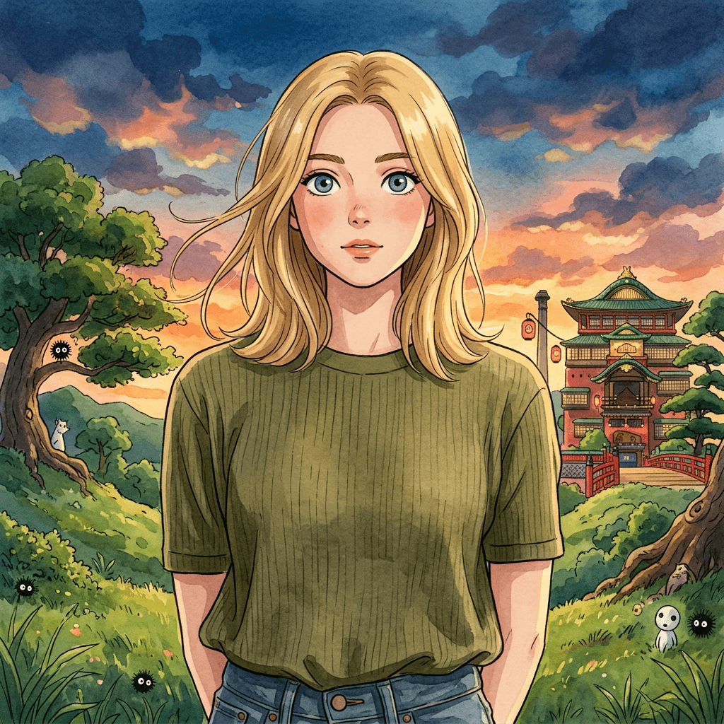 AI Studio Ghibli Portrait Generator