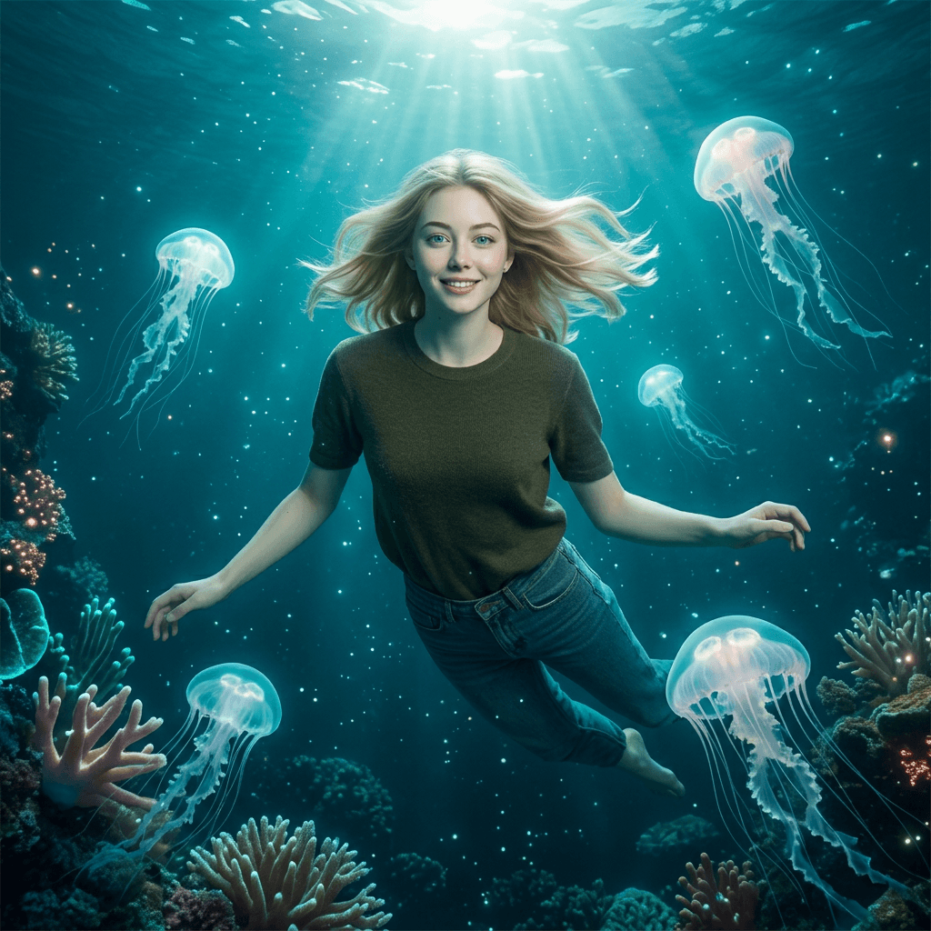 AI Underwater Fantasy Generator