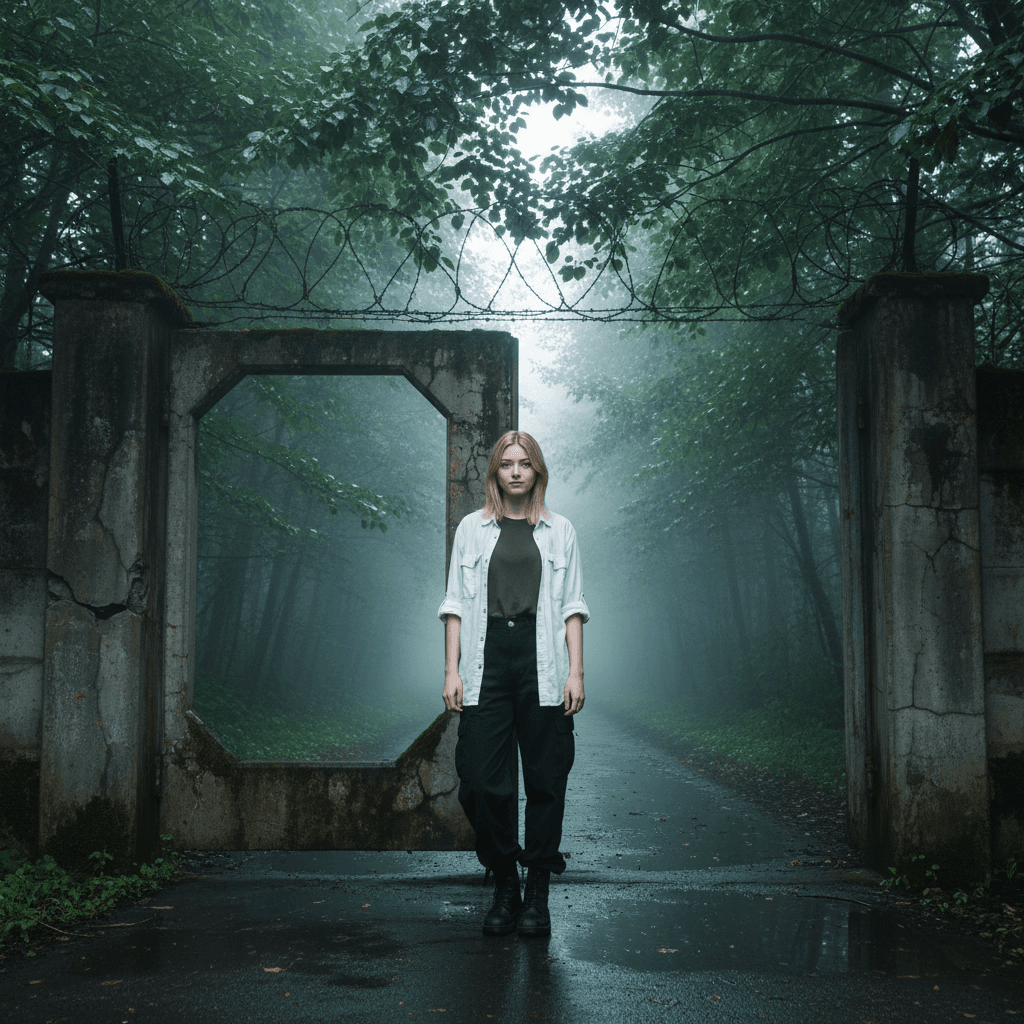 Outdoor Concrete Gate