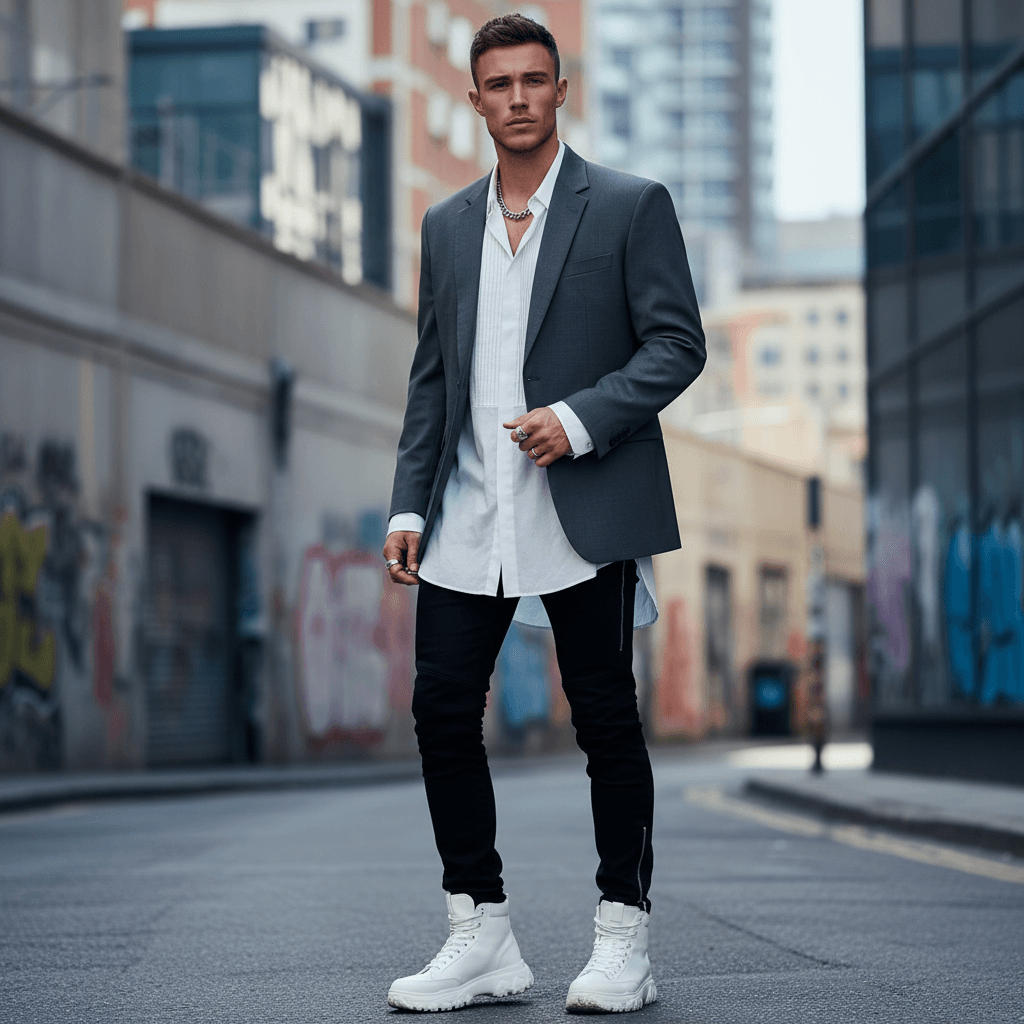 Street Fashion Editorial - Male Model 2