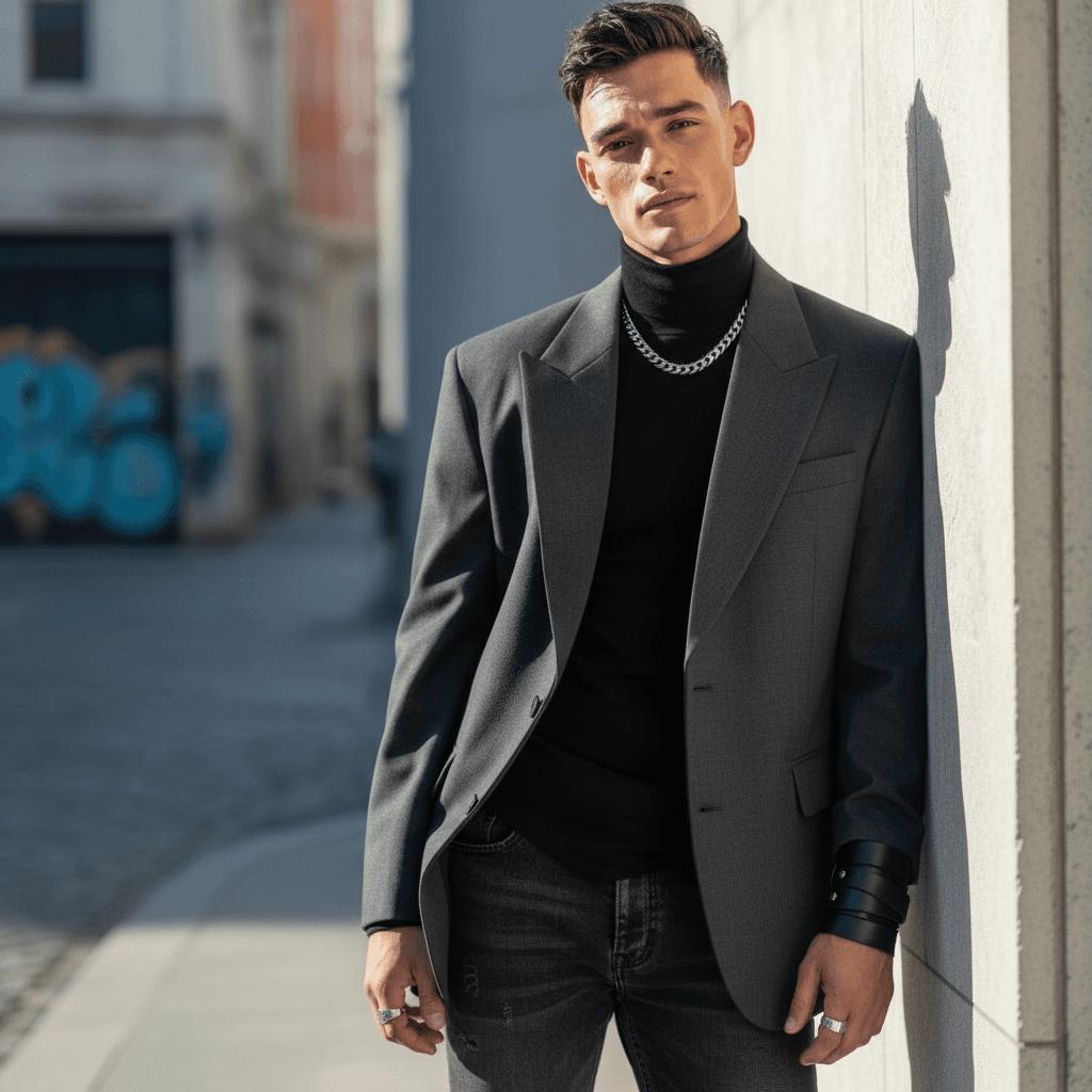 Street Fashion Editorial - Male Model 4