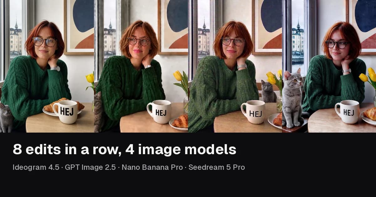 Ideogram 4.5 vs GPT Image 2.5, Nano Banana Pro & Seedream 5