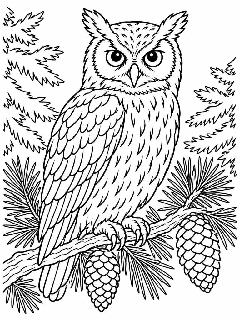 AI Coloring Page Generator result 2