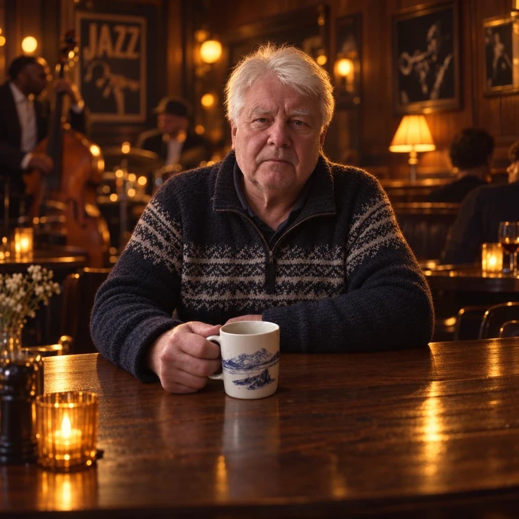 Dropped into a jazz bar