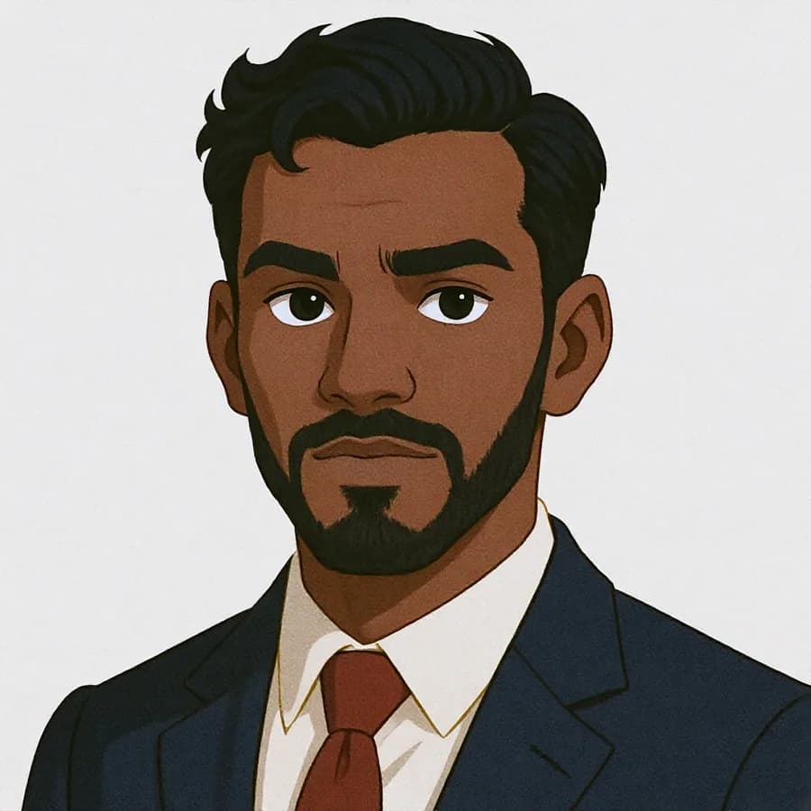 Character portrait consistent with reference design sheet