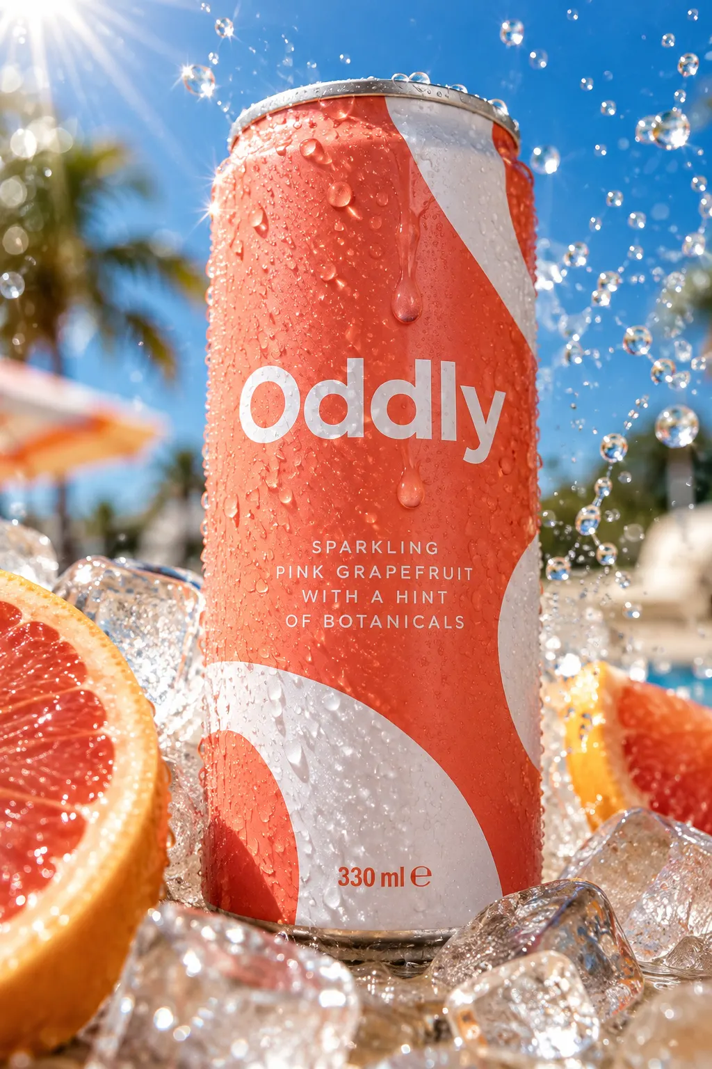 Drink splash: Condensation