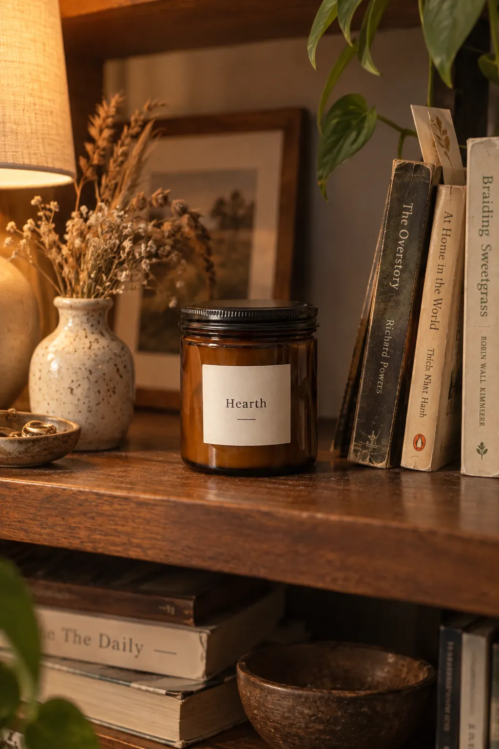 Candle & home: Bookshelf