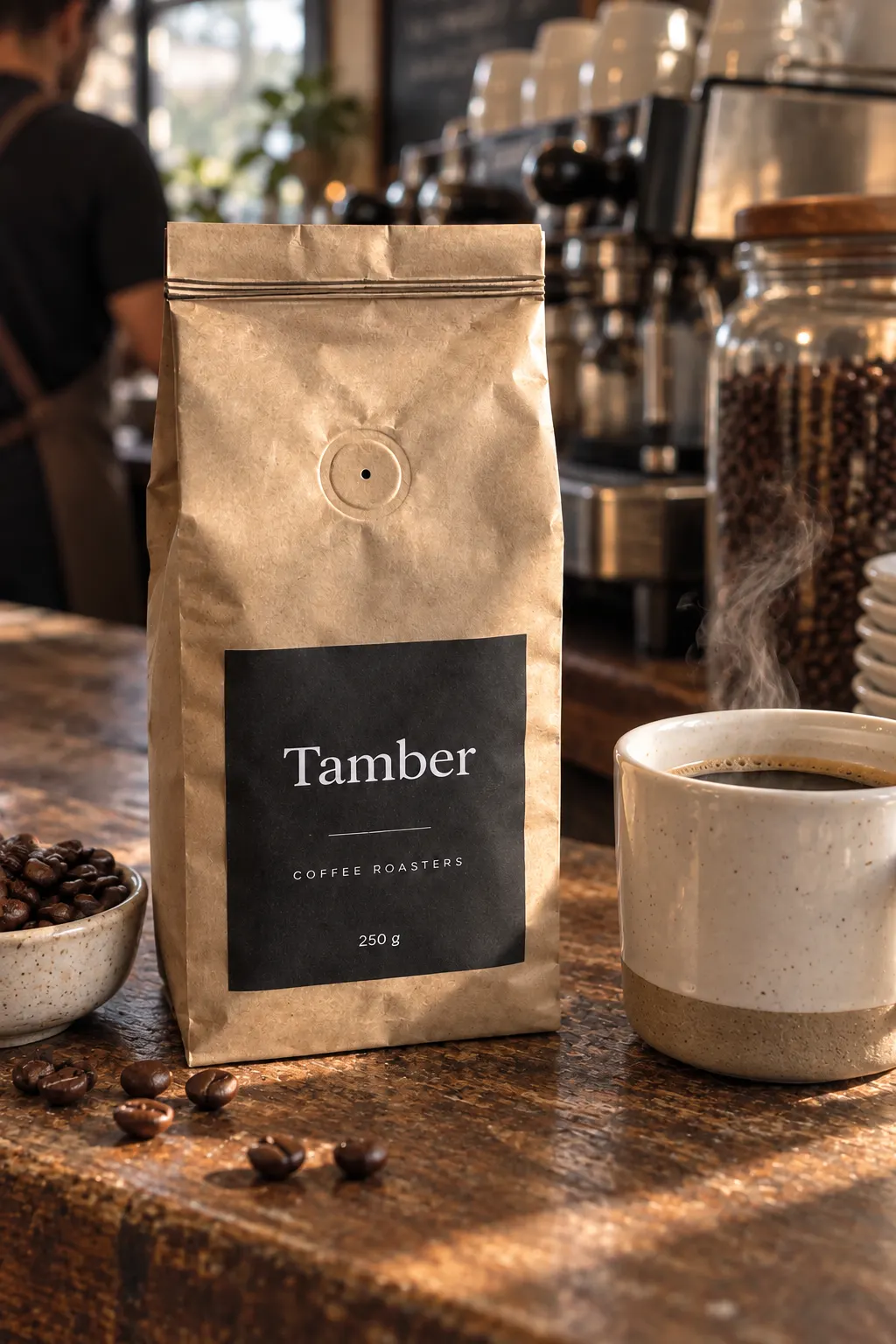 Coffee bag photo pack
