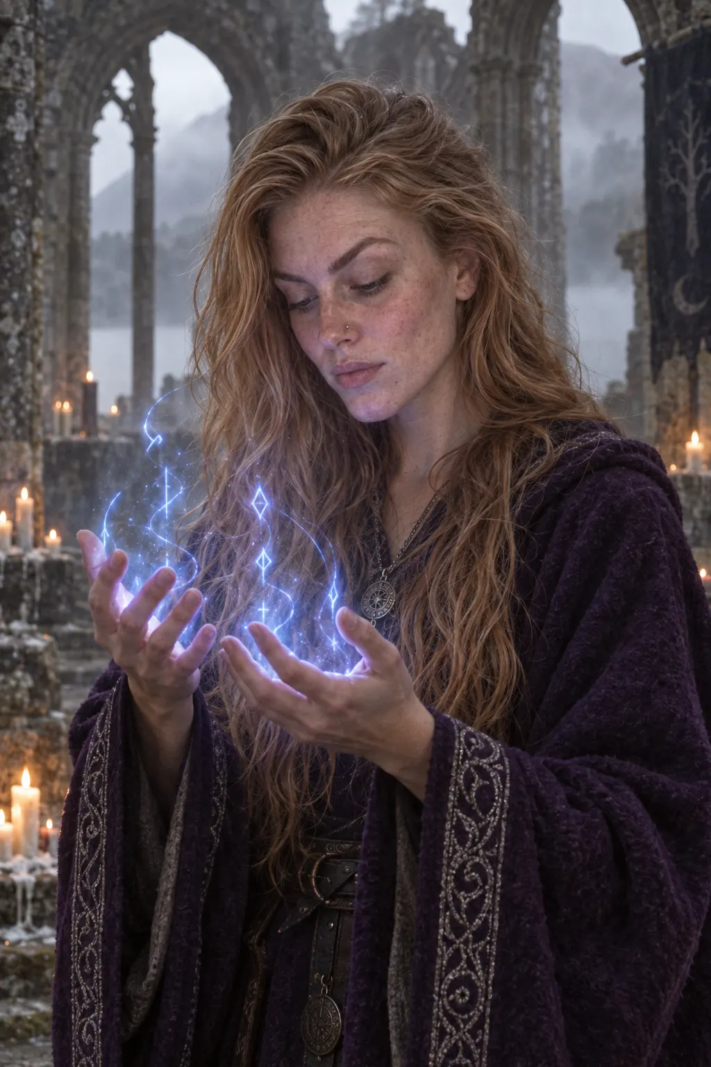 Fantasy realm: Sorceress