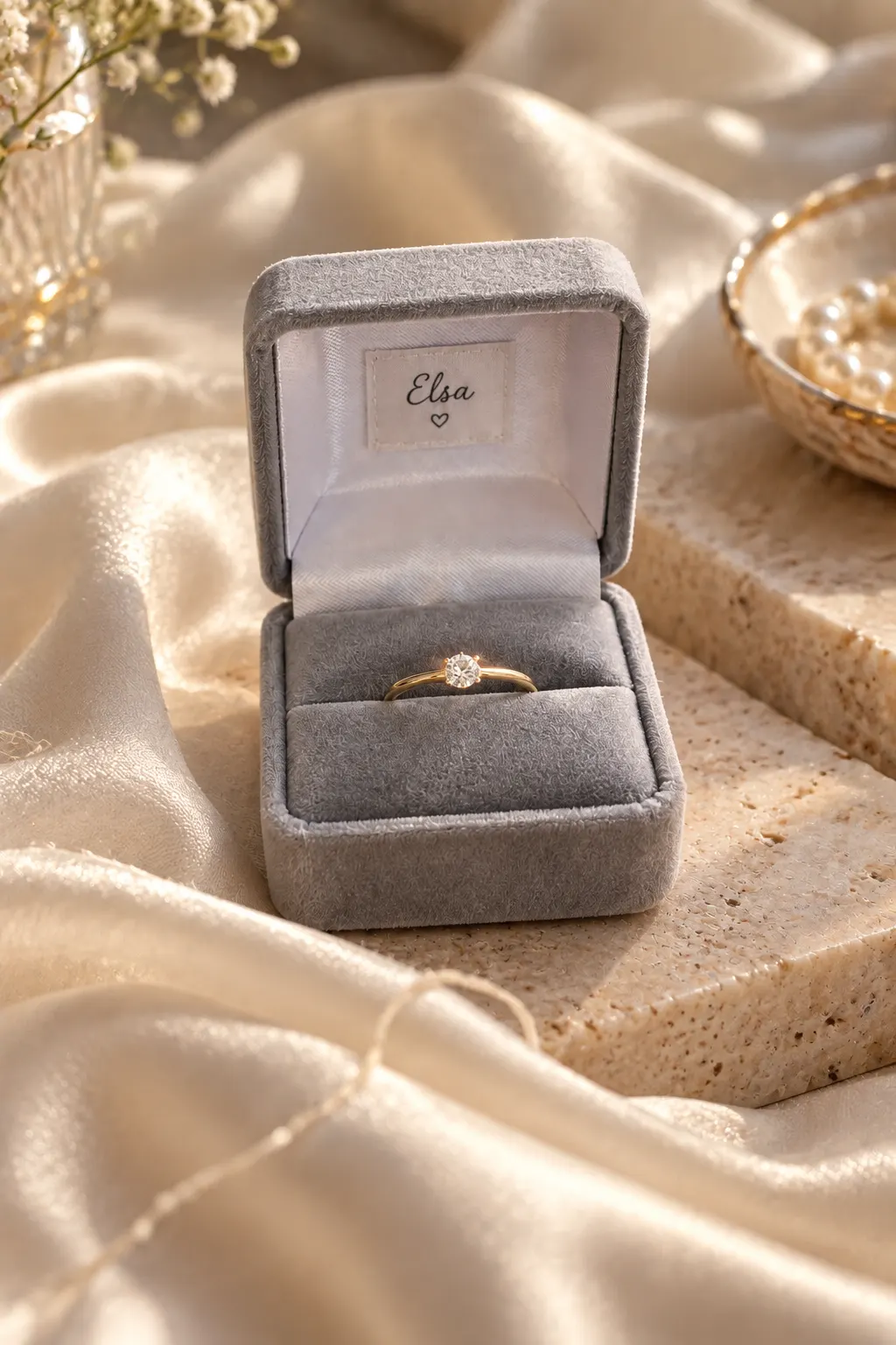 Jewelry editorial: Silk sparkle