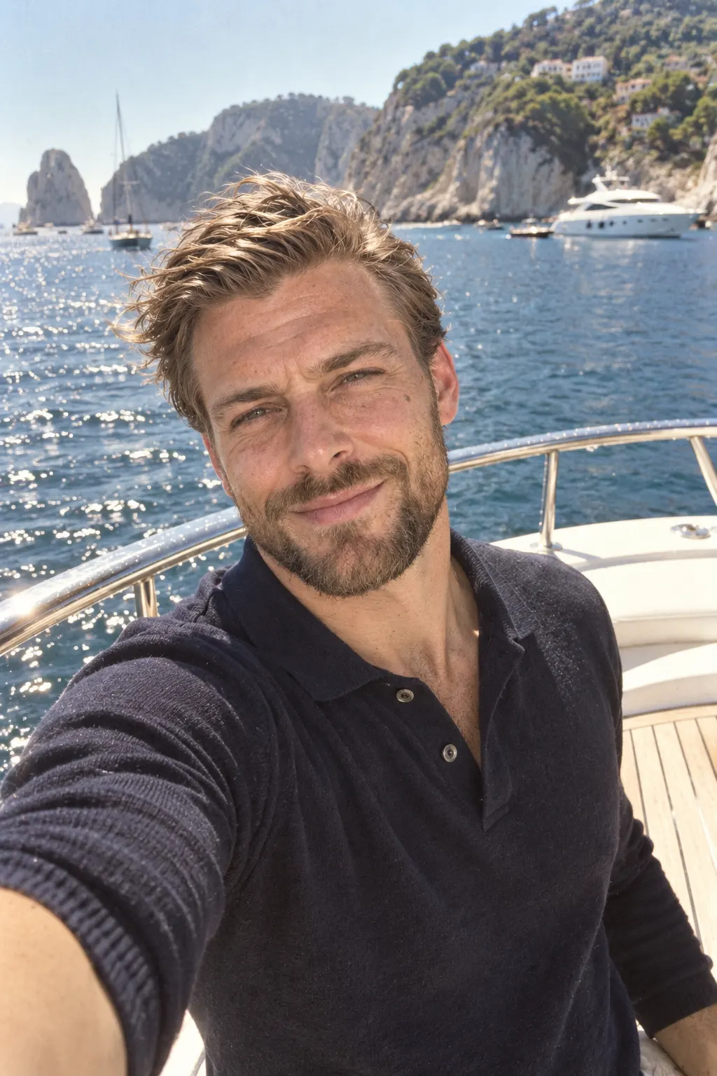 Luxury lifestyle: Bow selfie