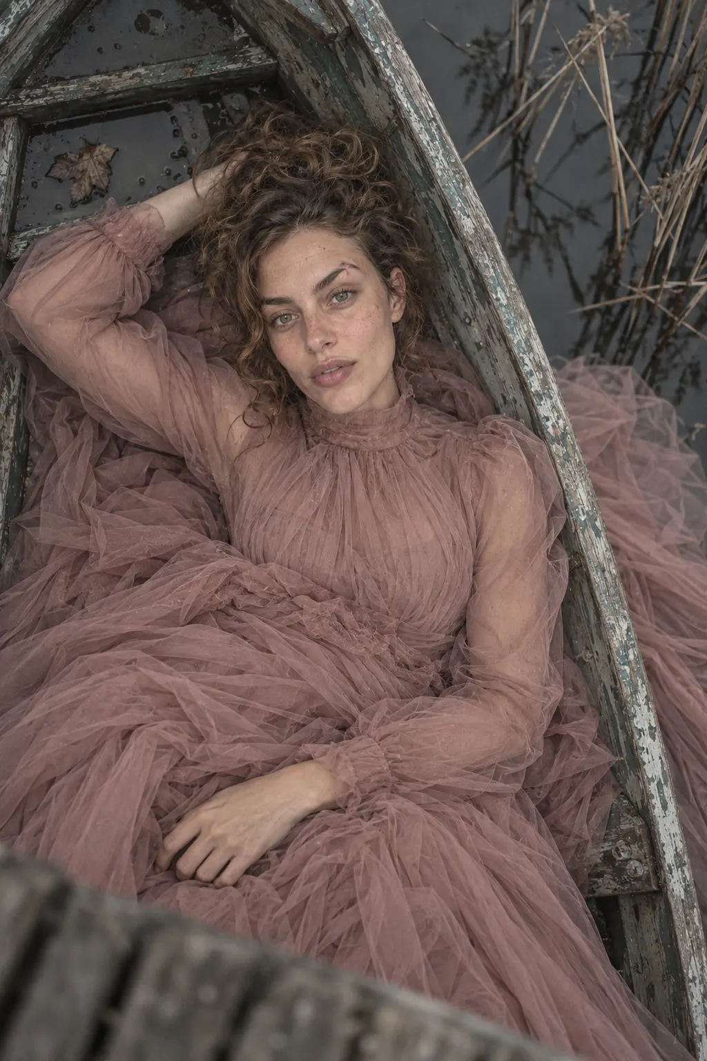 Moored: Lying back