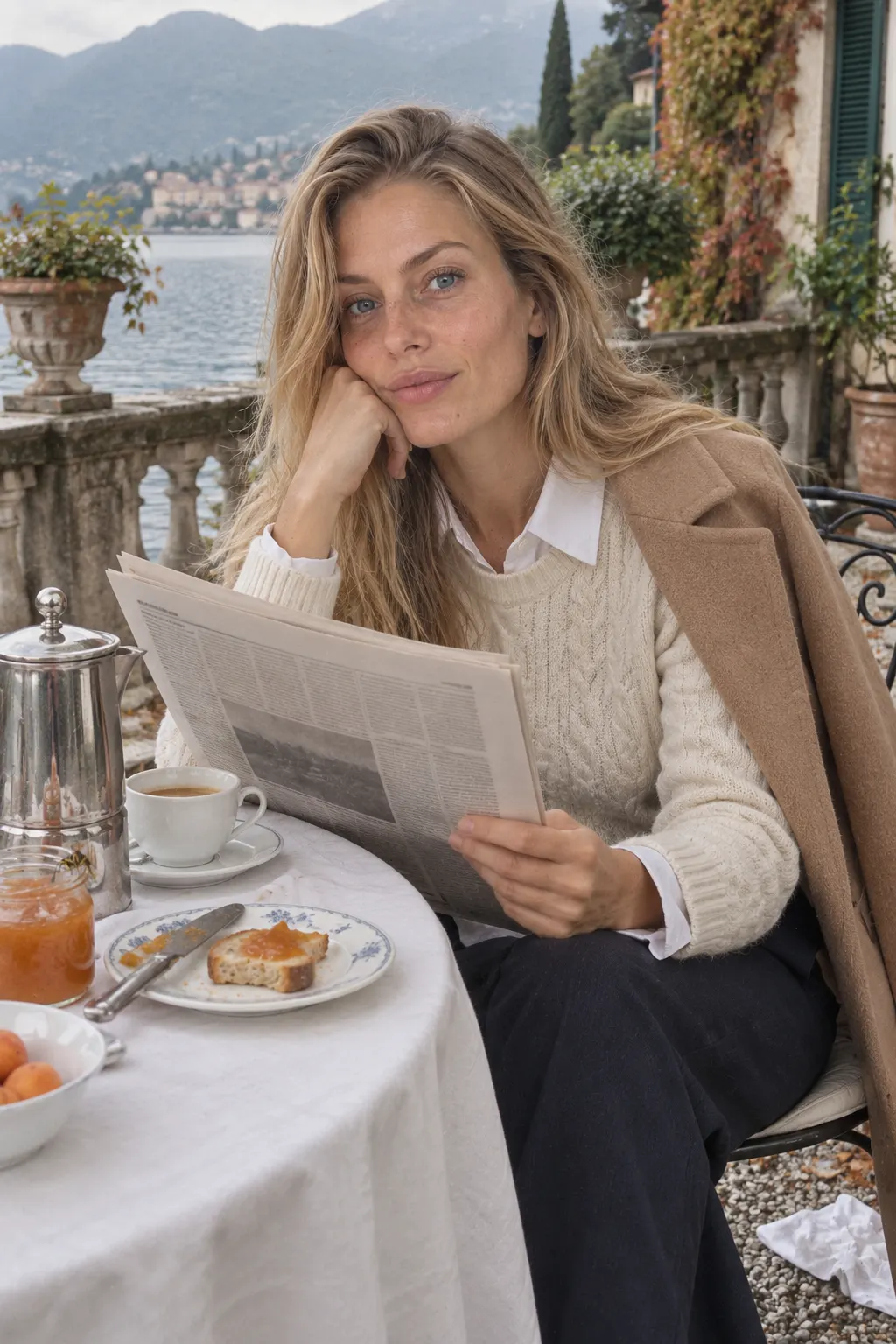 Old money: Breakfast
