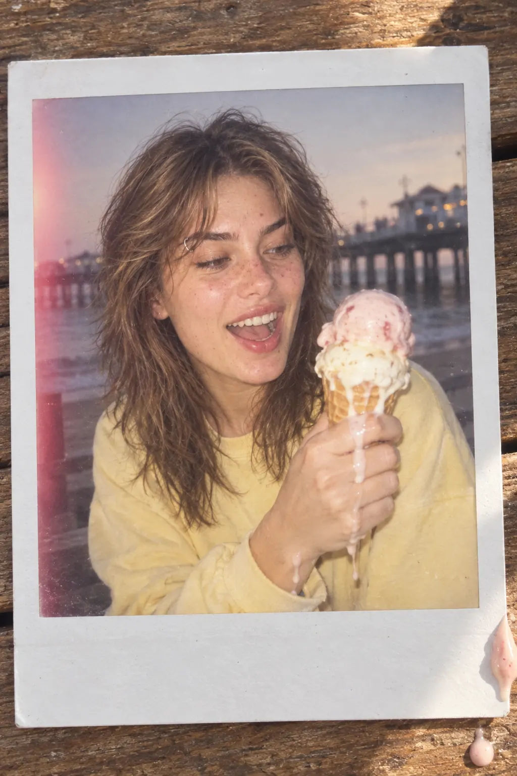 Polaroid diary: Ice cream