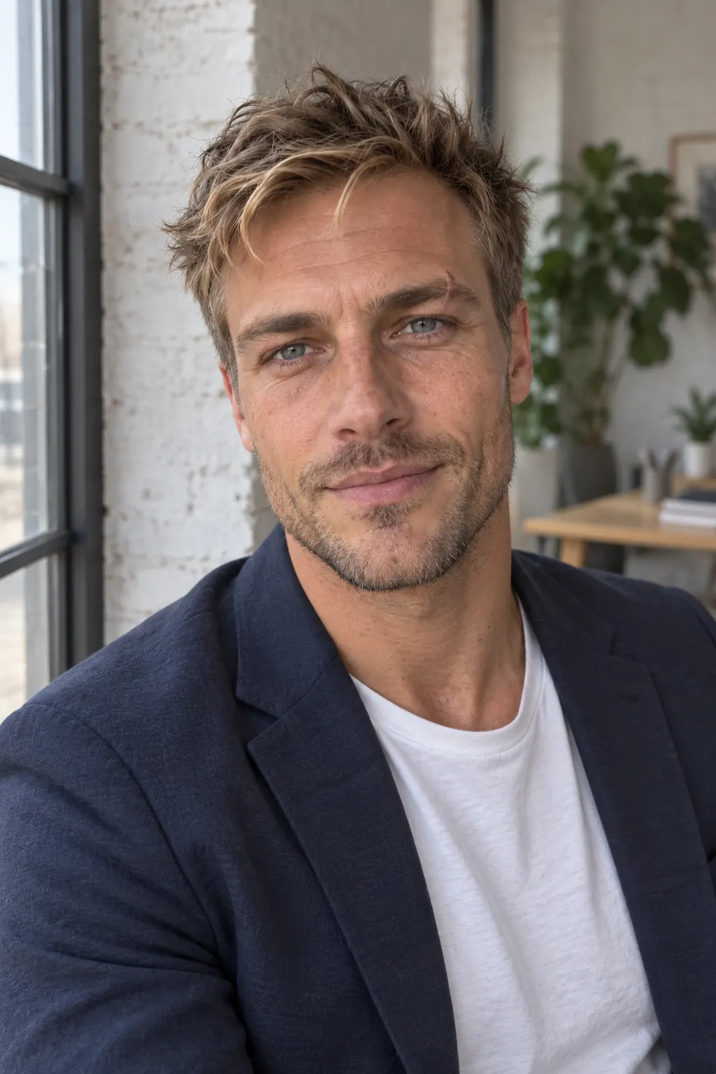 Professional headshots: Window light