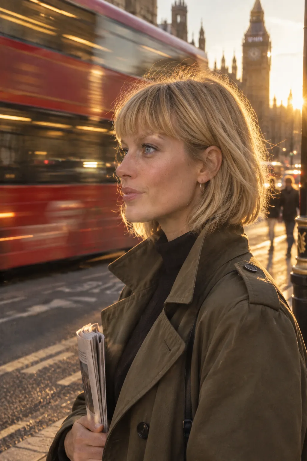 Rush hour: Side profile