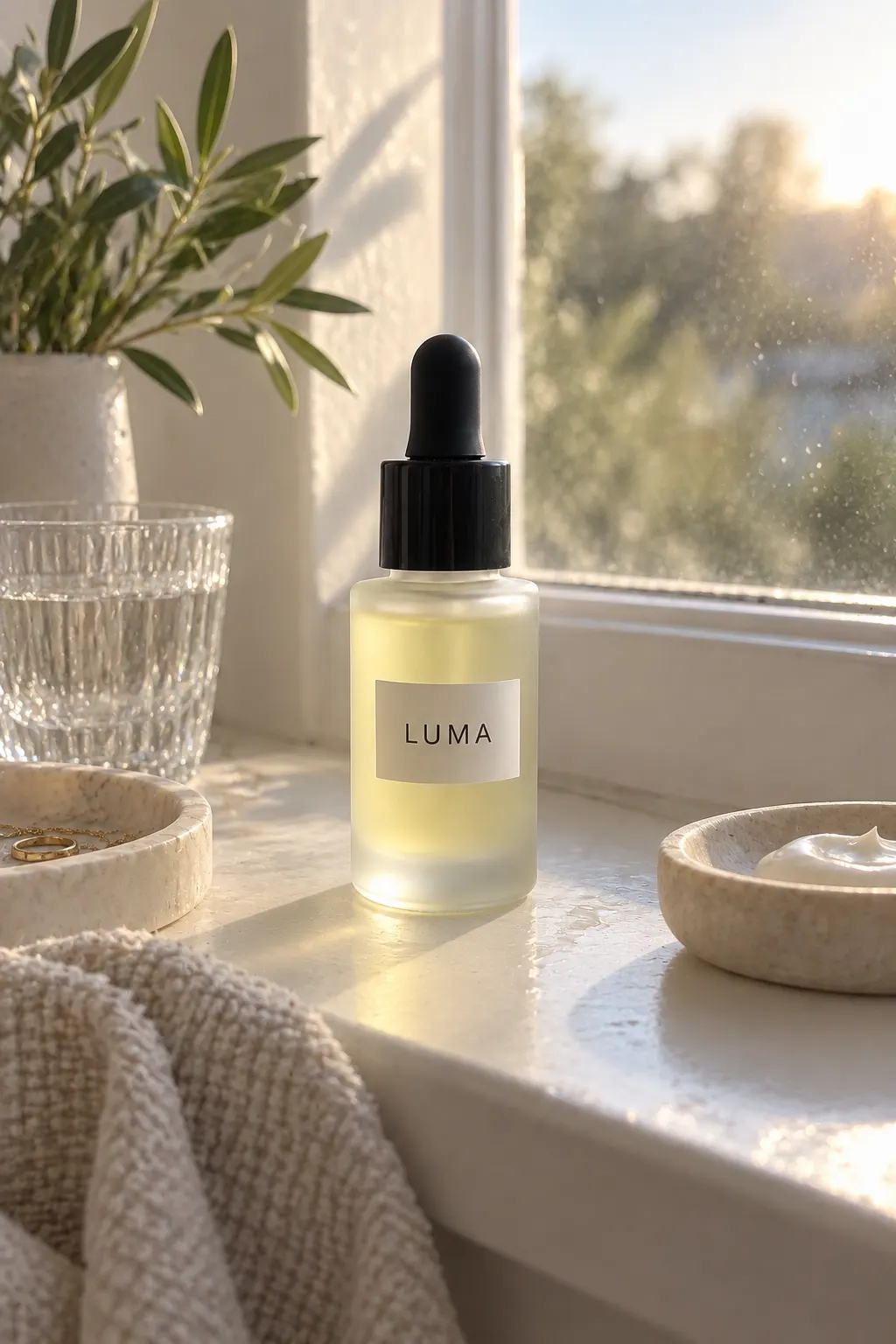 Skincare campaign: Through the light