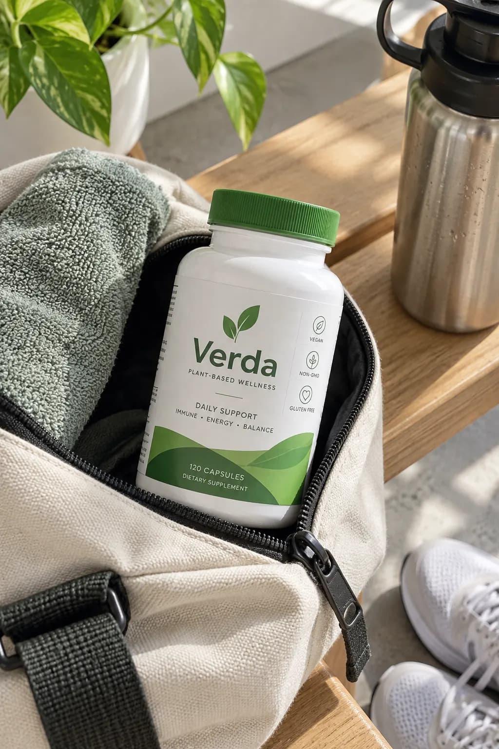 Wellness shelf: Gym bag