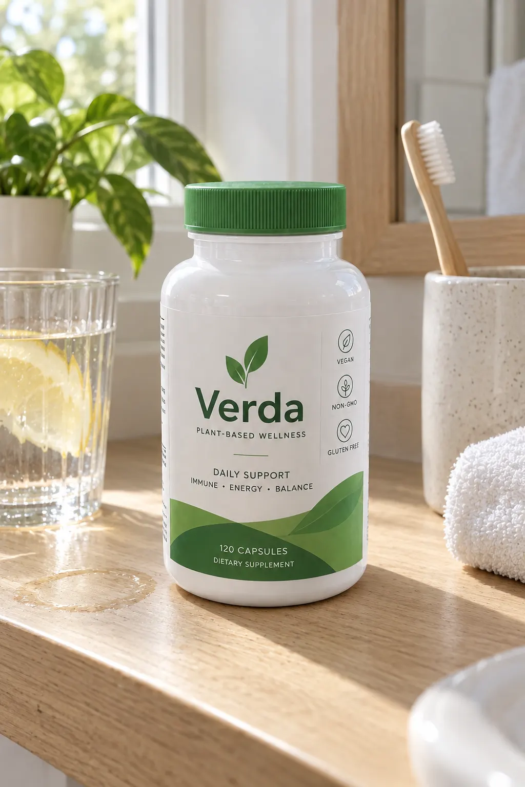 Wellness shelf: Morning routine