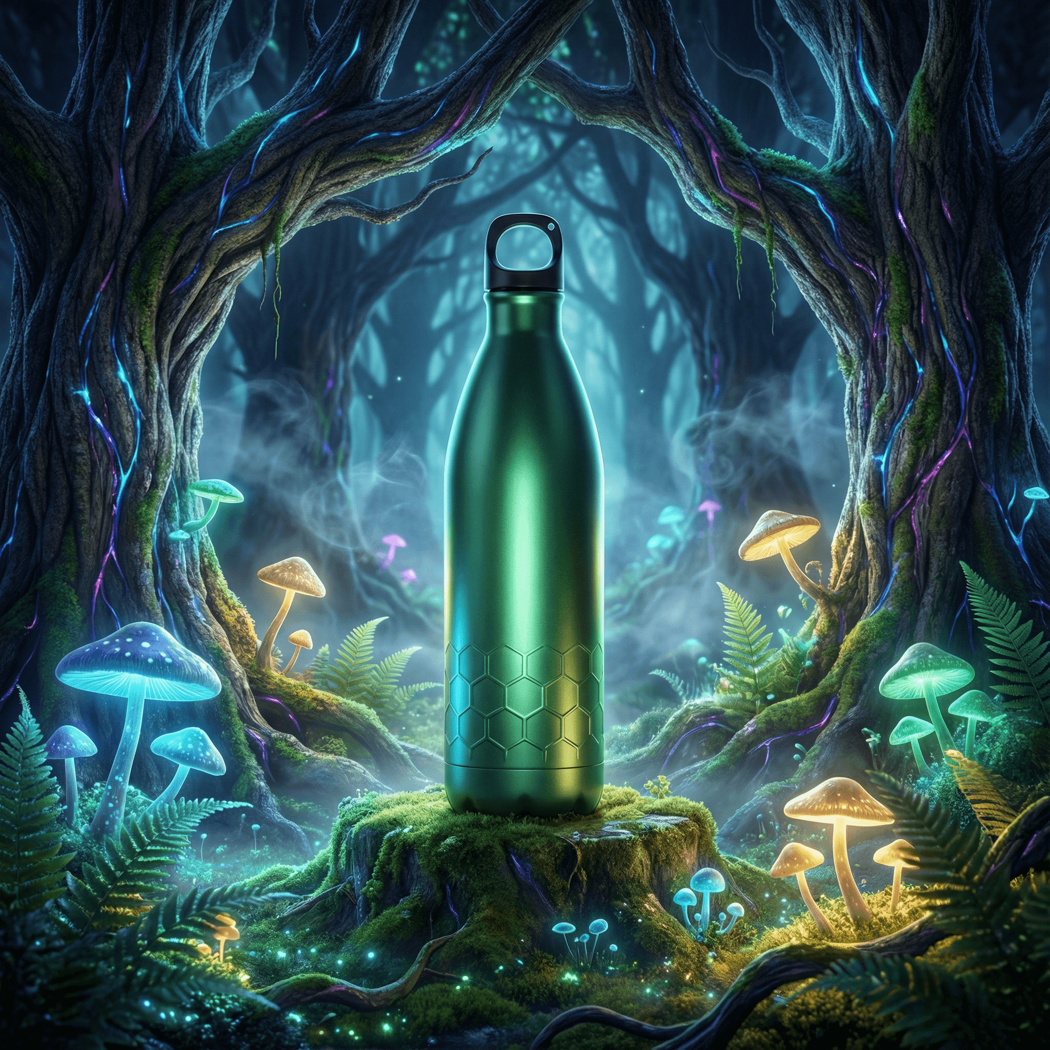 AI Product Magical Forest CGI Generator