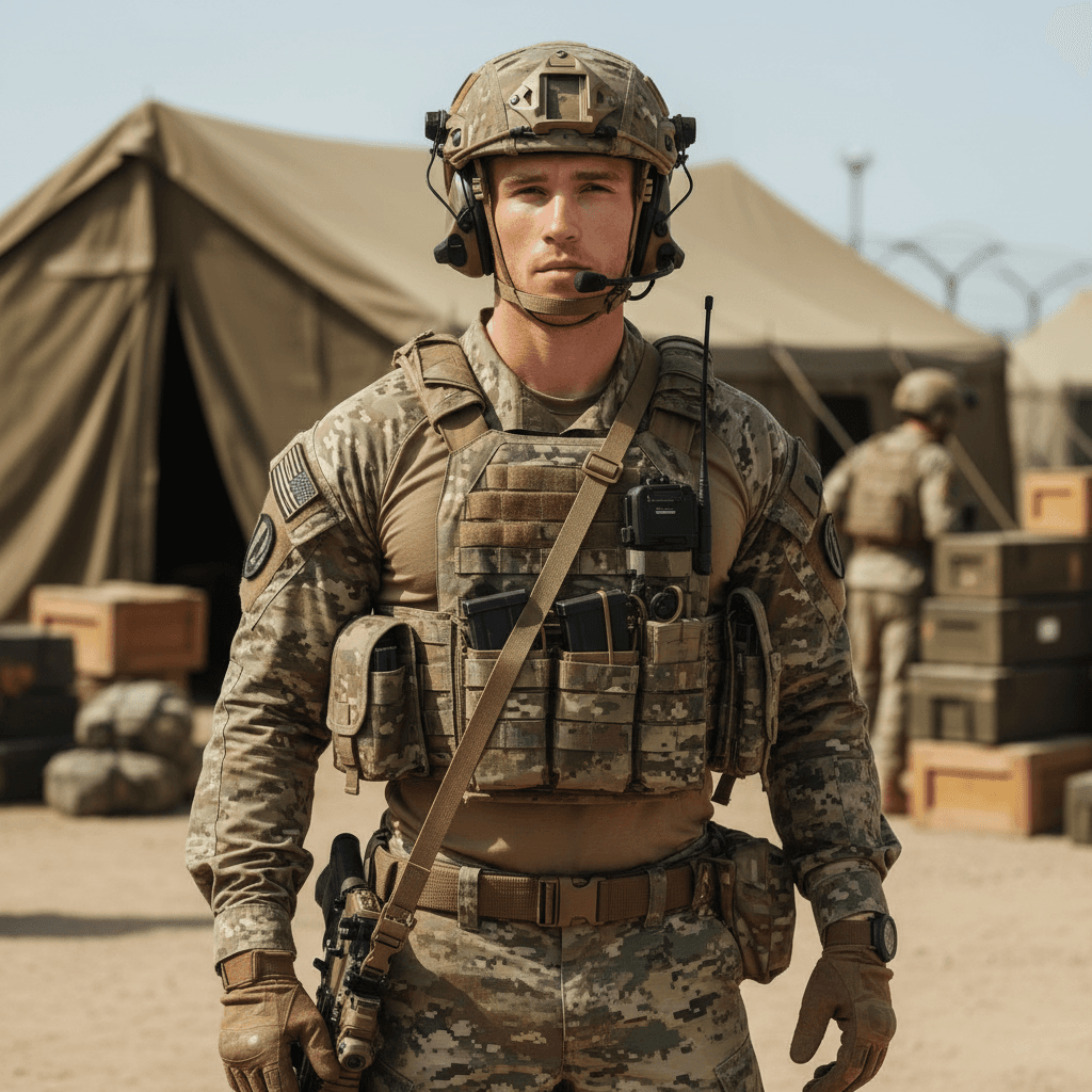 Army Soldier - Male Model 2