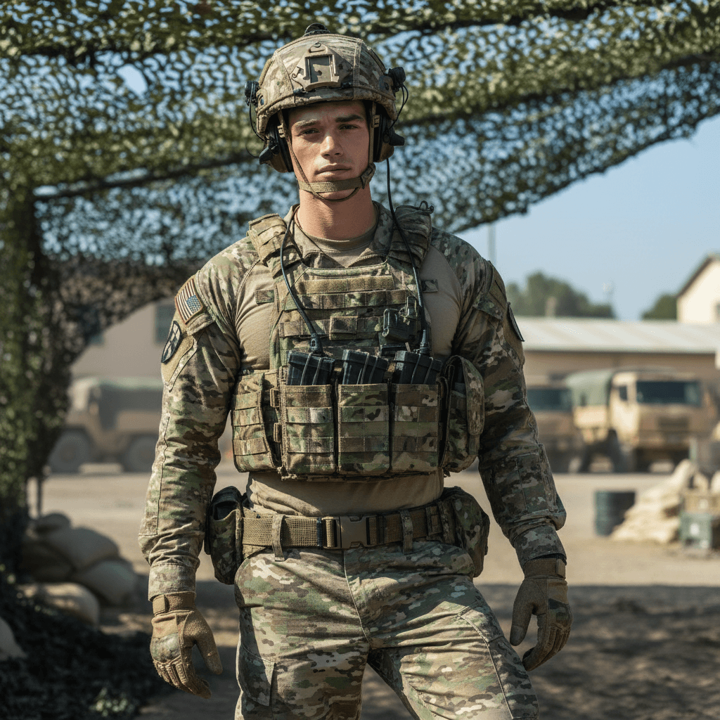 Army Soldier - Male Model 4