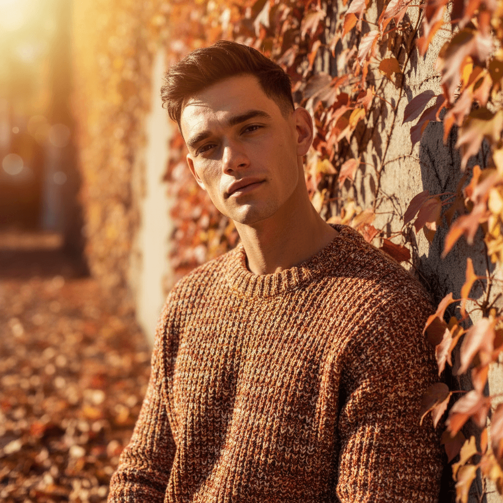 Autumn Golden Hour - Male Model 4