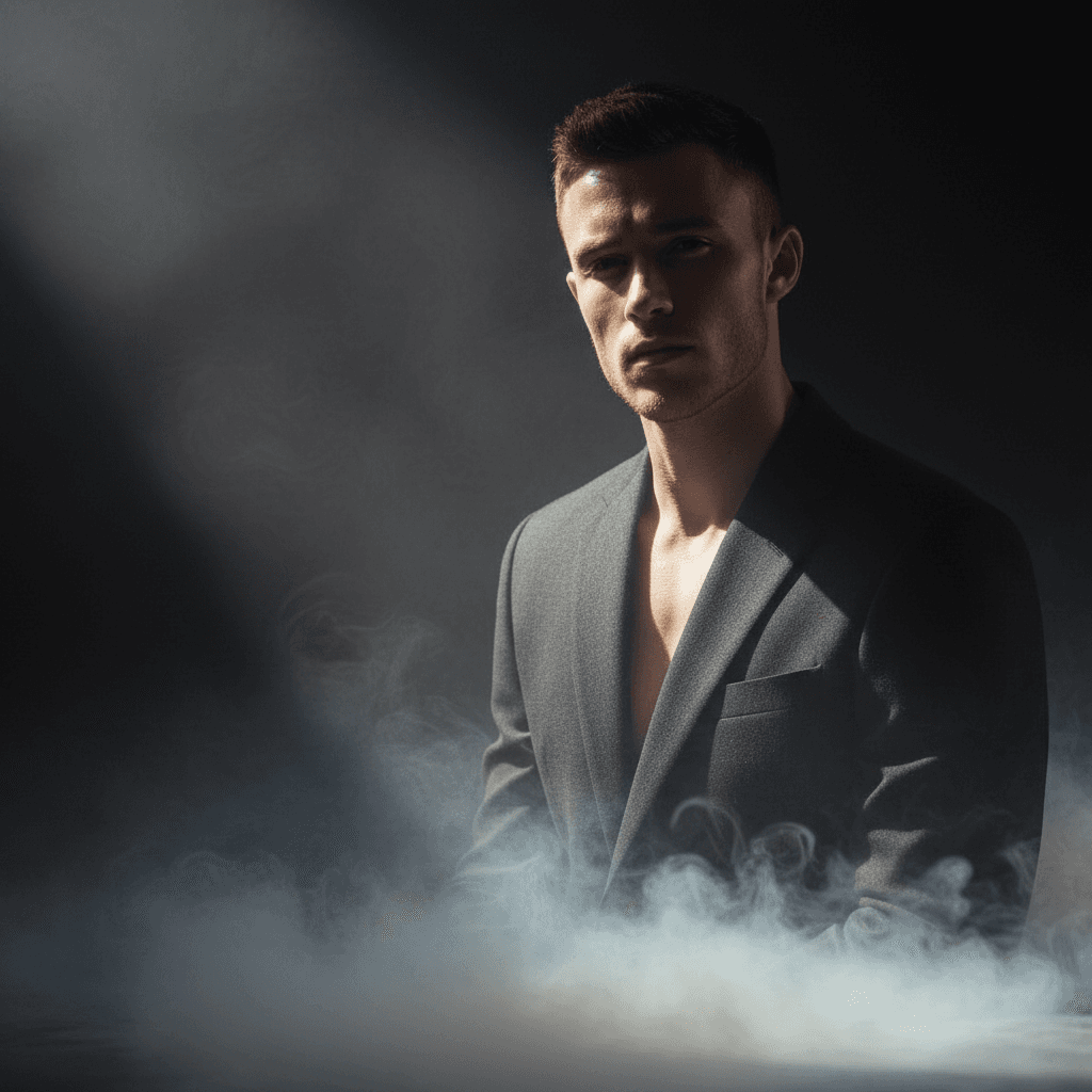 Cinematic Editorial Portrait - Male Model 2