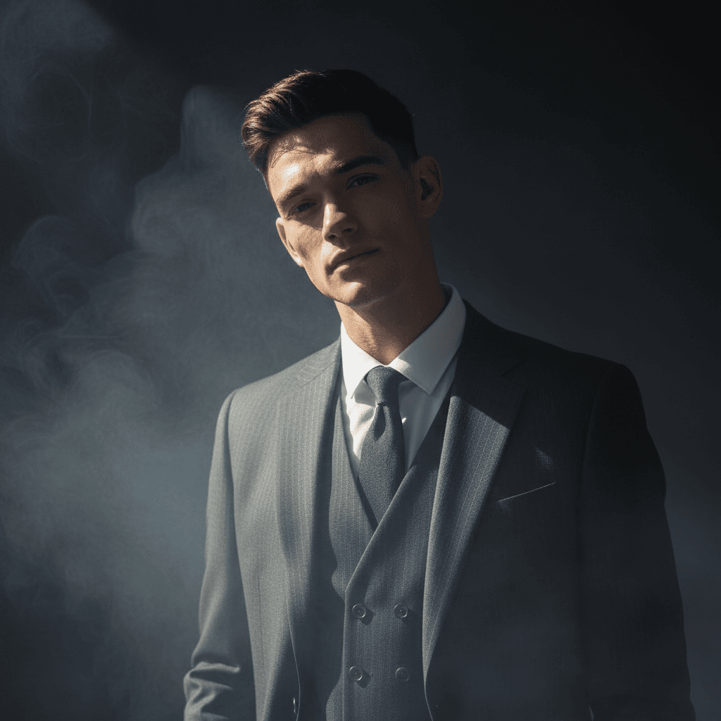 Cinematic Editorial Portrait - Male Model 4