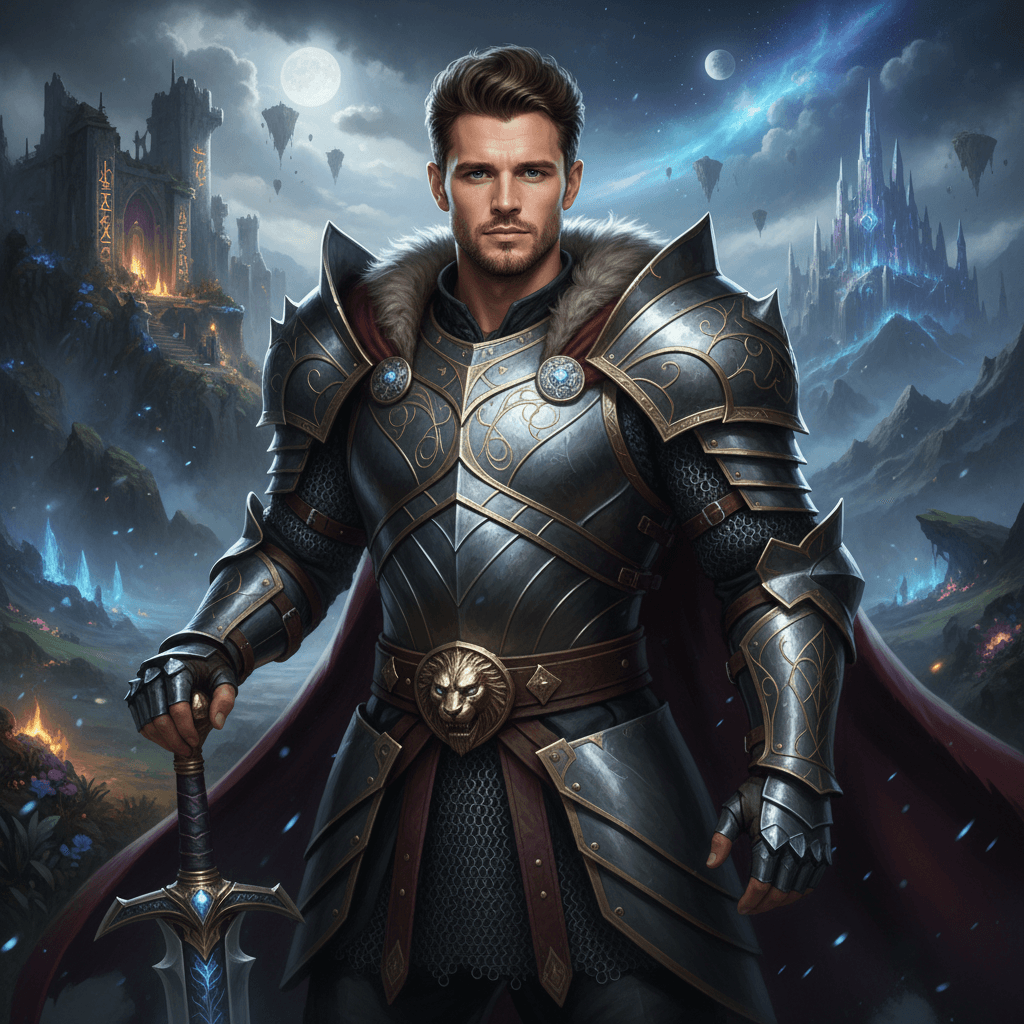Fantasy Warrior - Male Model 3