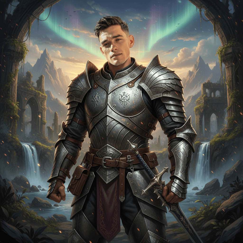 Fantasy Warrior - Male Model 4