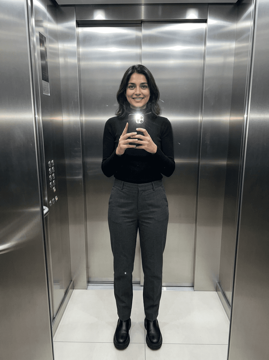 Elevator Mirror AI Photo Generator preview