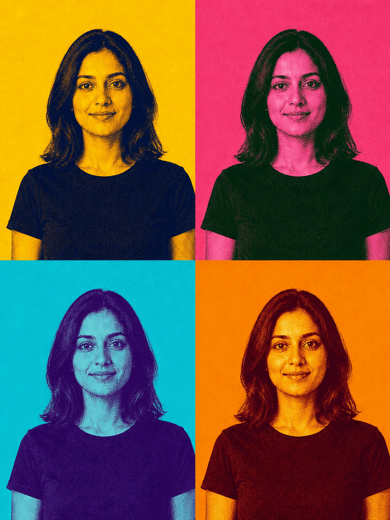 Pop Art Panels AI Photo Generator preview