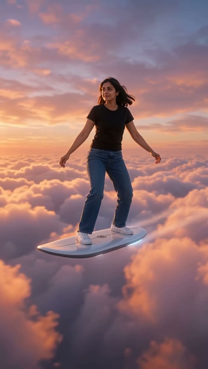 Skyboard Escape AI Video Generator preview