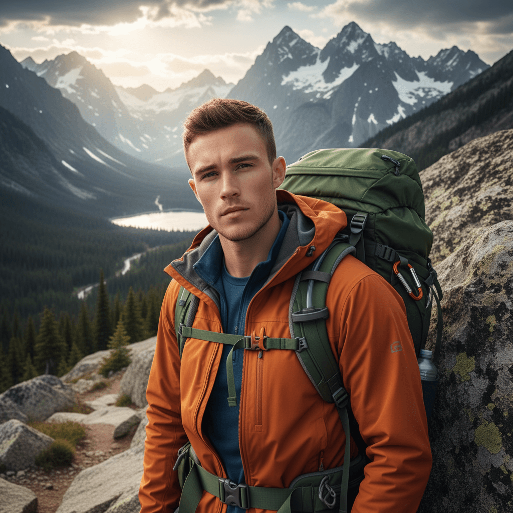 Mountain Hiker Adventure - Male Model 2