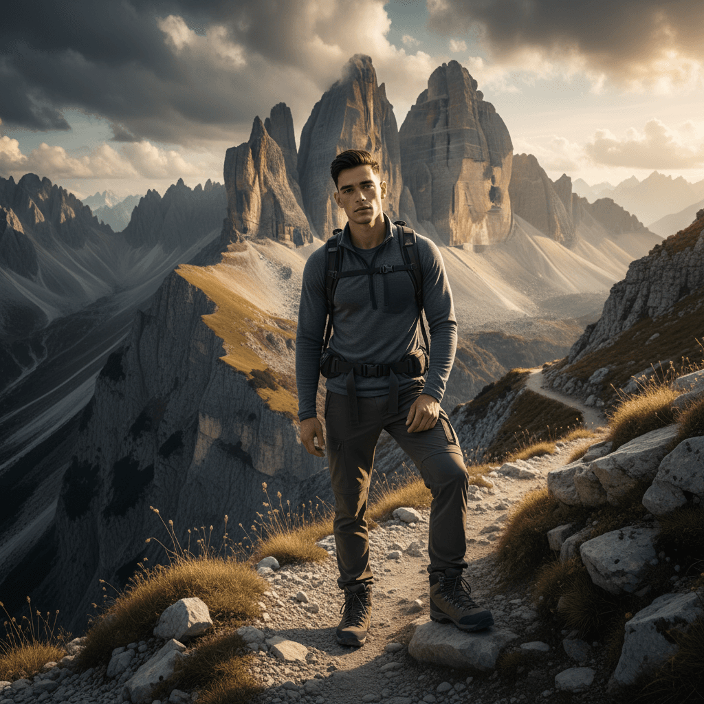 Mountain Hiker Adventure - Male Model 4