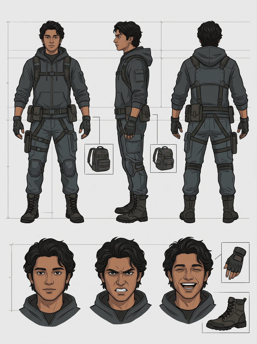 Character Sheet AI Photo Generator preview