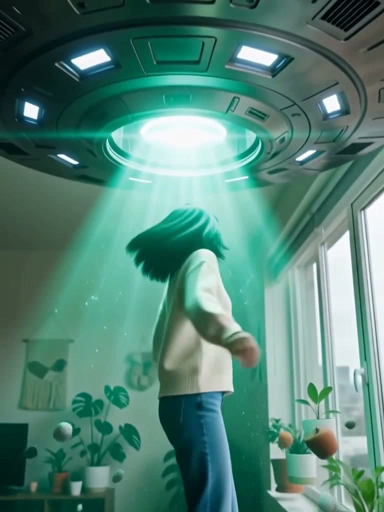 Alien Abduction AI Video Generator preview