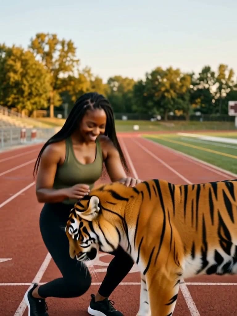 Big Cat Cuddle AI Video Generator preview