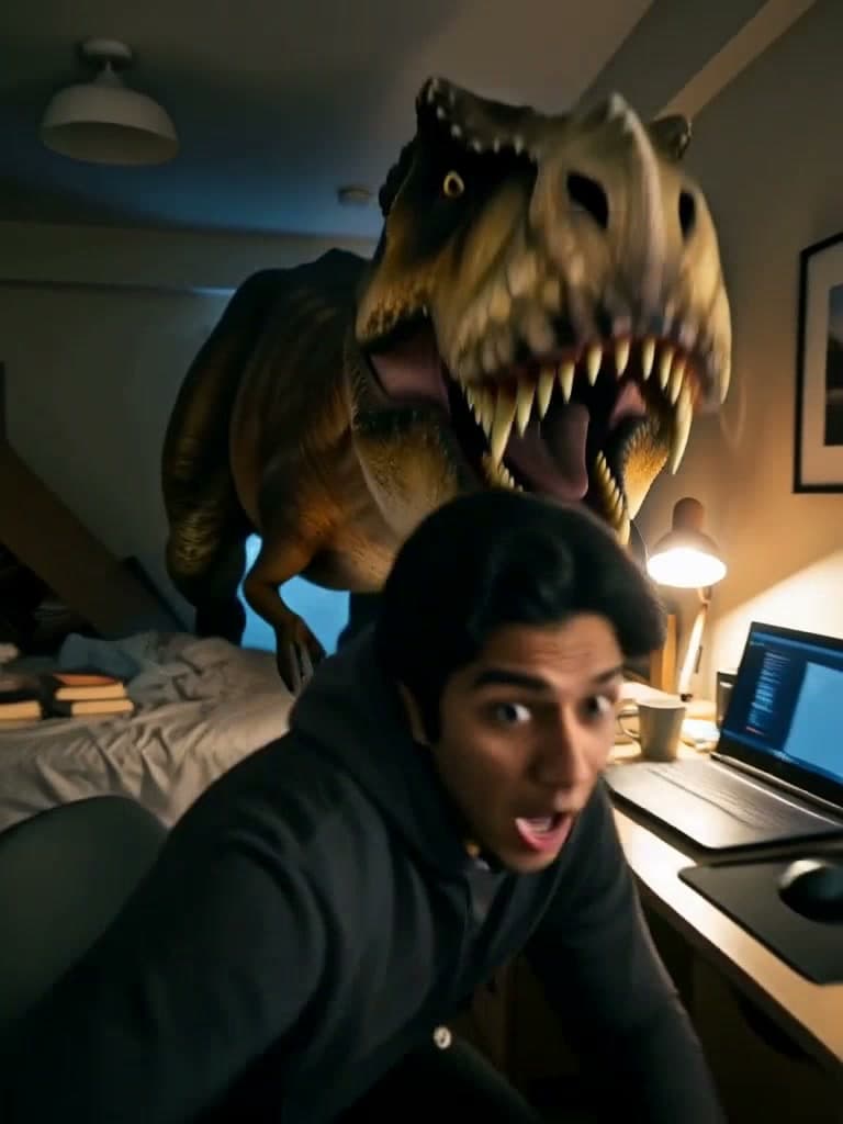 Dino Chase AI Video Generator preview