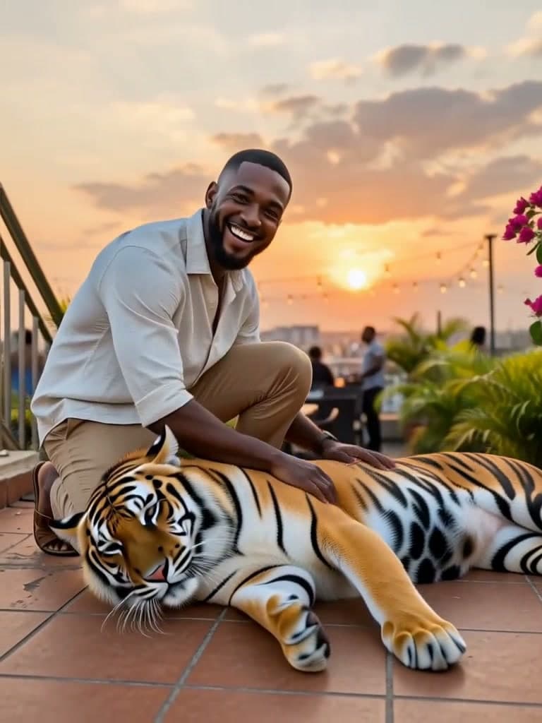 Big Cat Cuddle AI Video Generator preview
