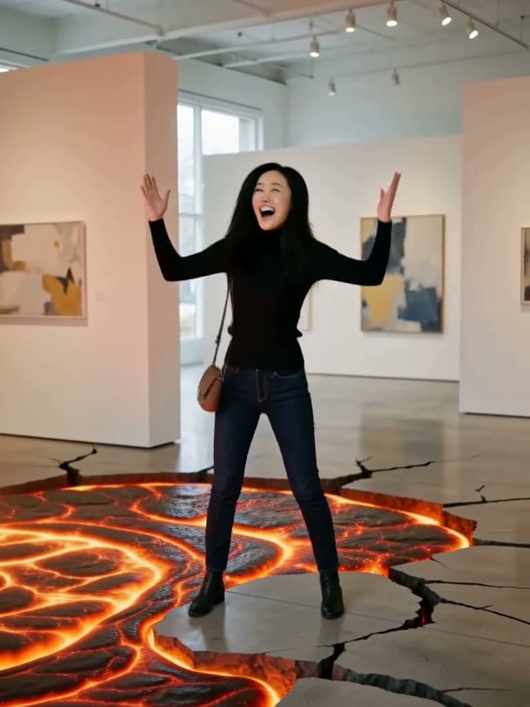 Floor Is Lava AI Video Generator preview