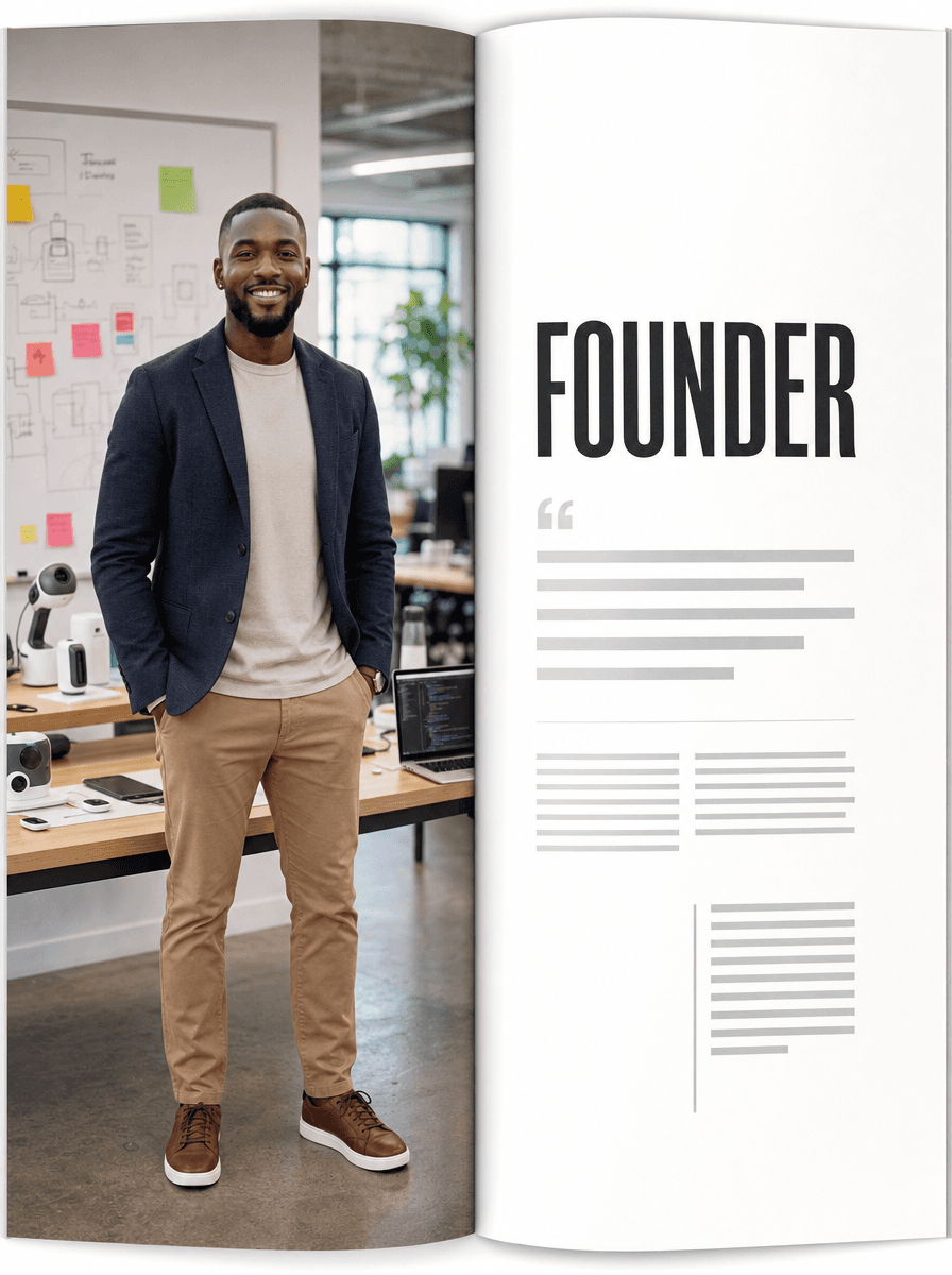 Founder Feature AI Photo Generator preview